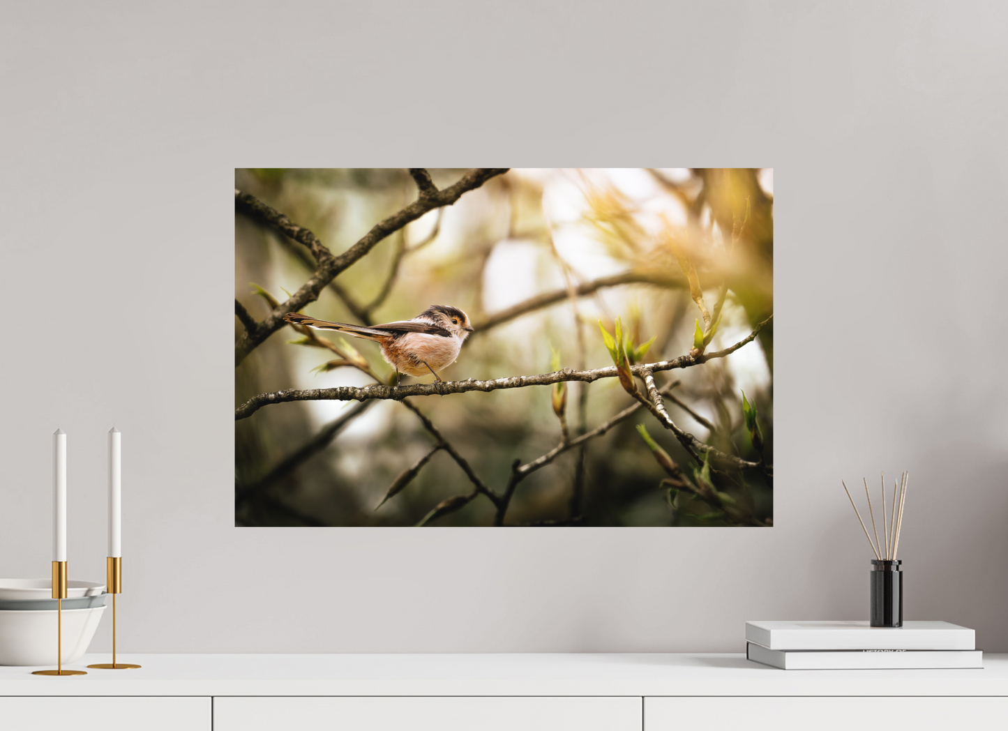 60 x 40 cm, Alu Dibond Fragile Éveilleur