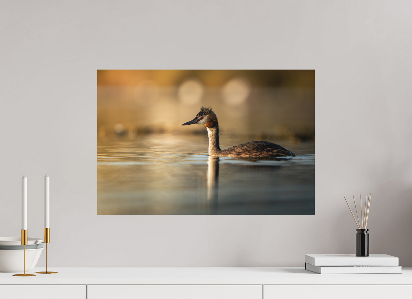 60 x 40 cm, Forex Onde Dorée