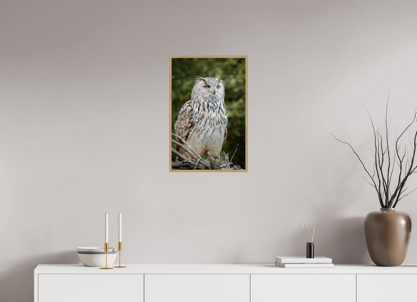 Hibou Grand-duc de Sibérie | belaïa ten’