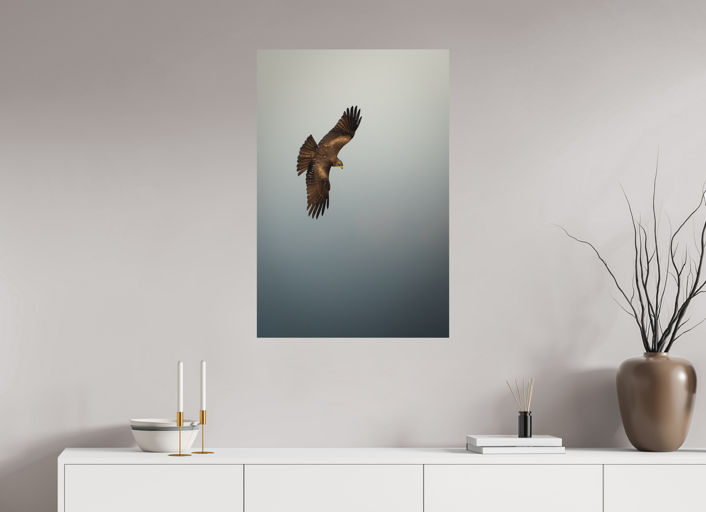 60 x 90 cm, Alu Dibond Flèche d’Ombre