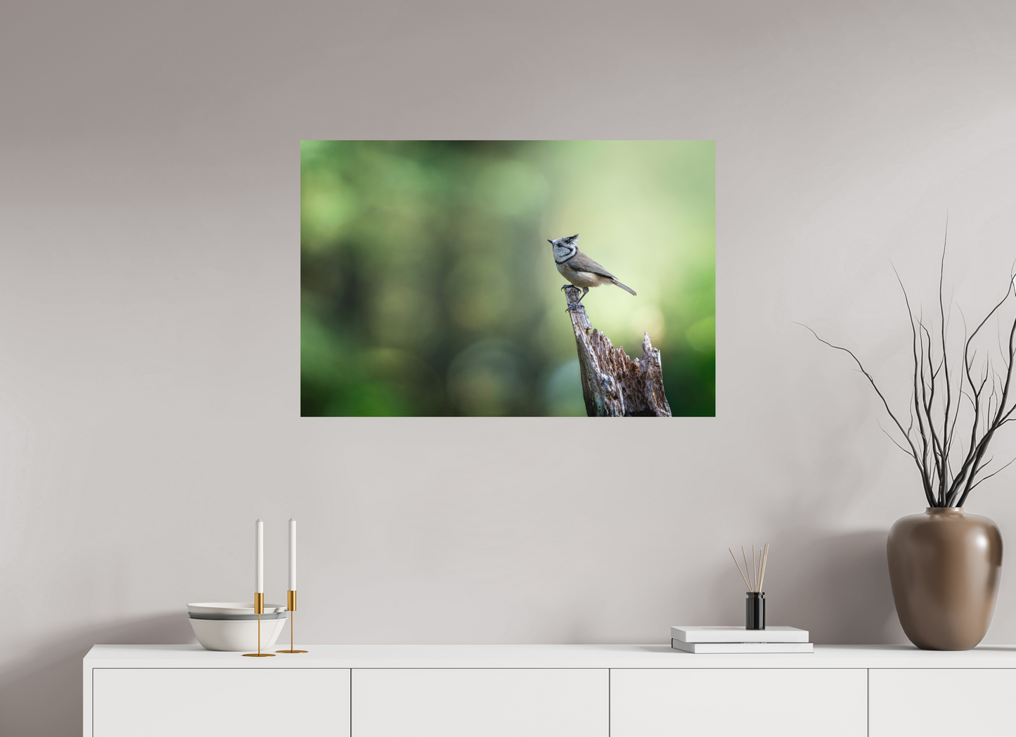 90 x 60 cm, Alu Dibond Présence Sylvestre