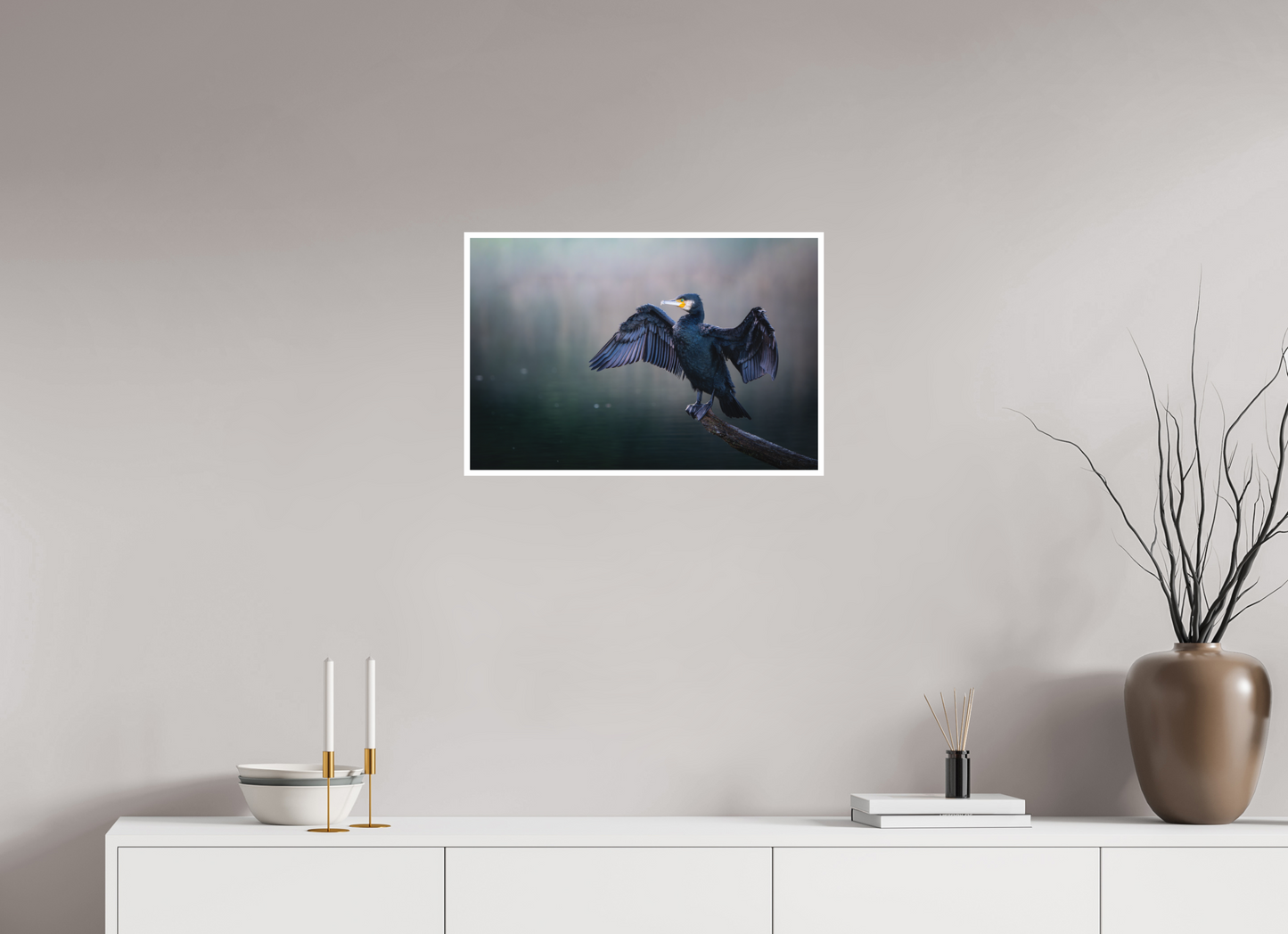 60 x 40 cm, Fine Art Brume Ténébreuse