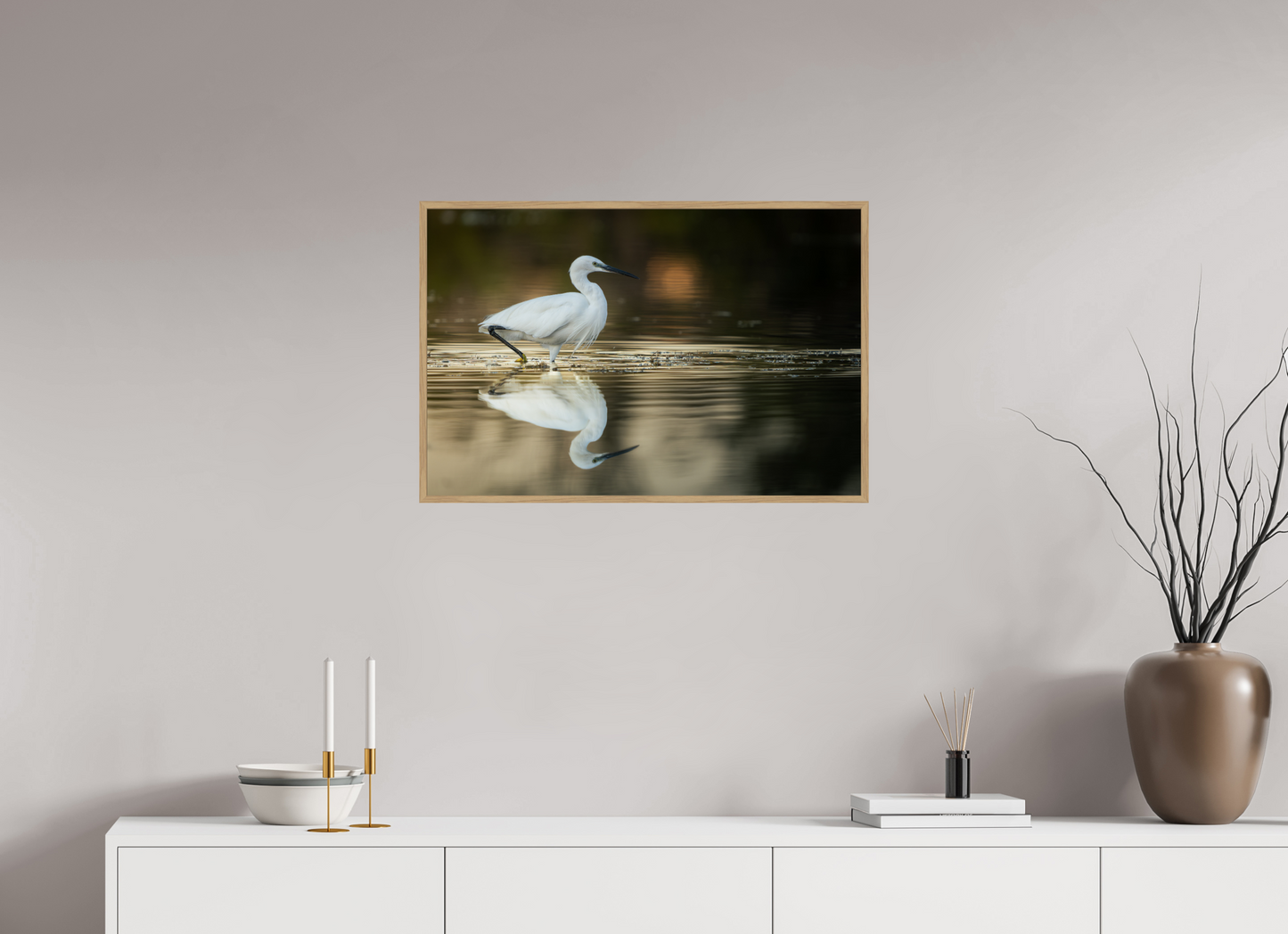 Aigrette Garzette | un reflet parfait