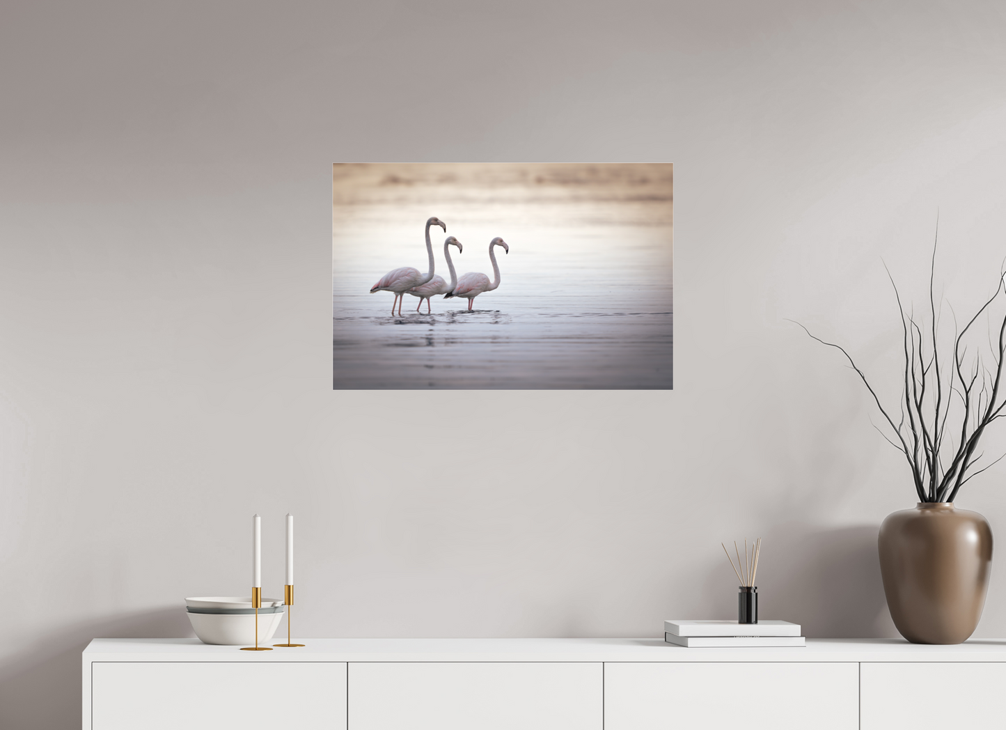 Flamant Rose | le trio juvénile