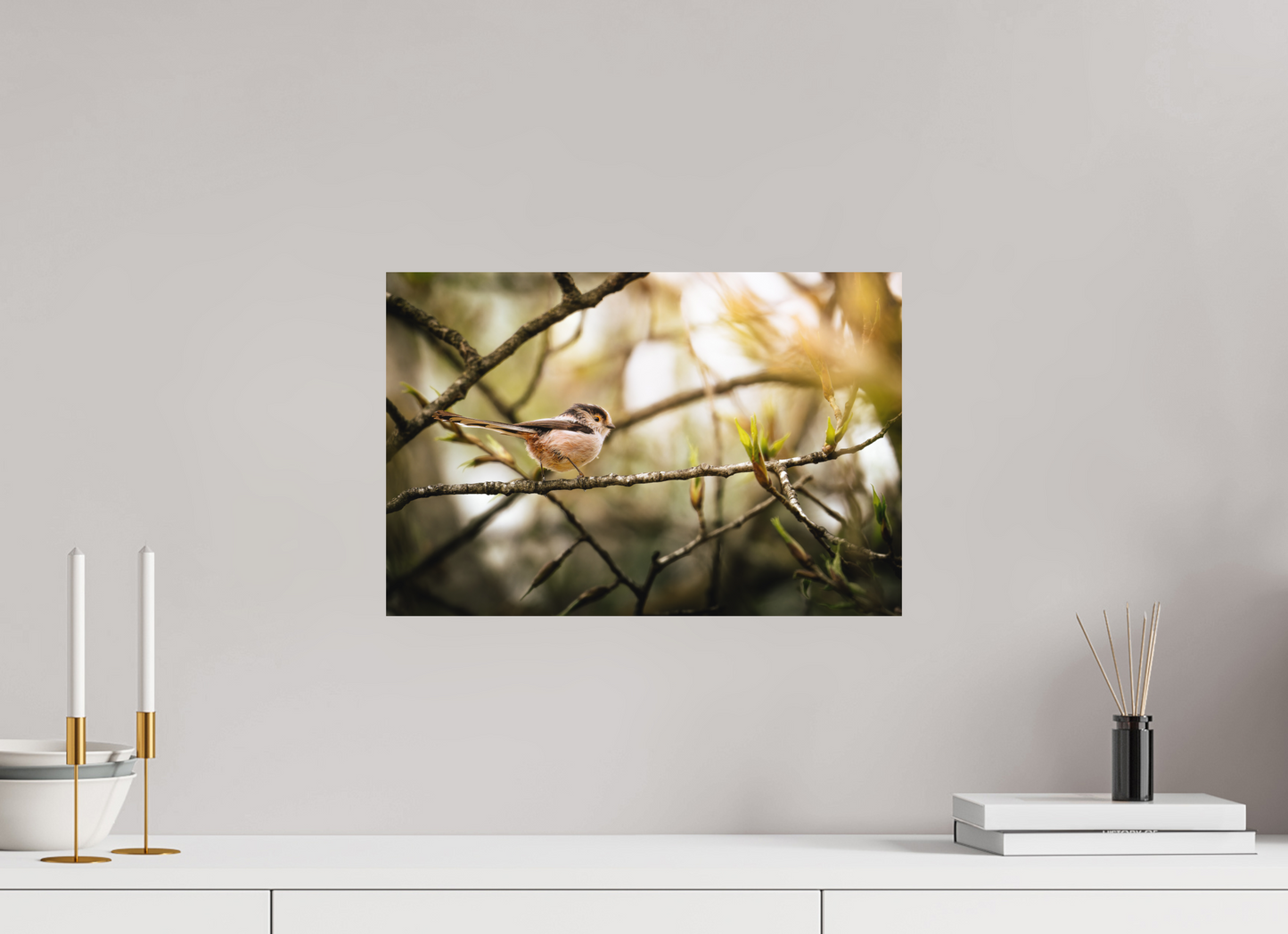 45 x 30 cm, Alu Dibond Fragile Éveilleur