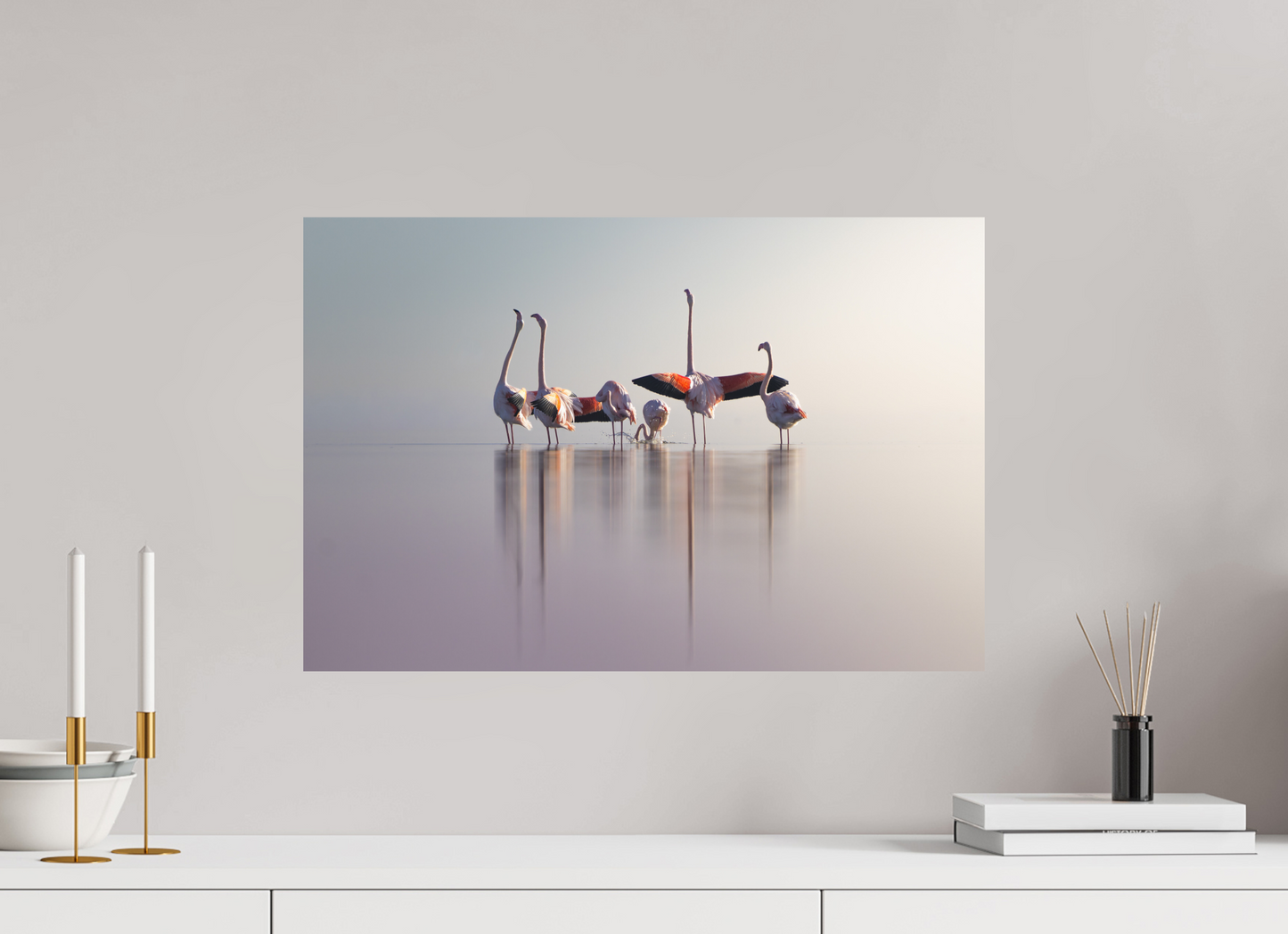 60 x 40 cm, Forex Brumeux Nuptial