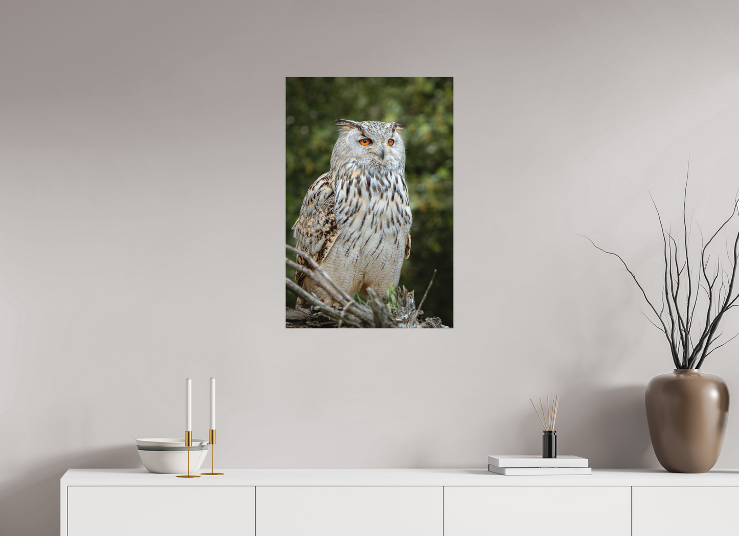 Hibou Grand-duc de Sibérie | belaïa ten’
