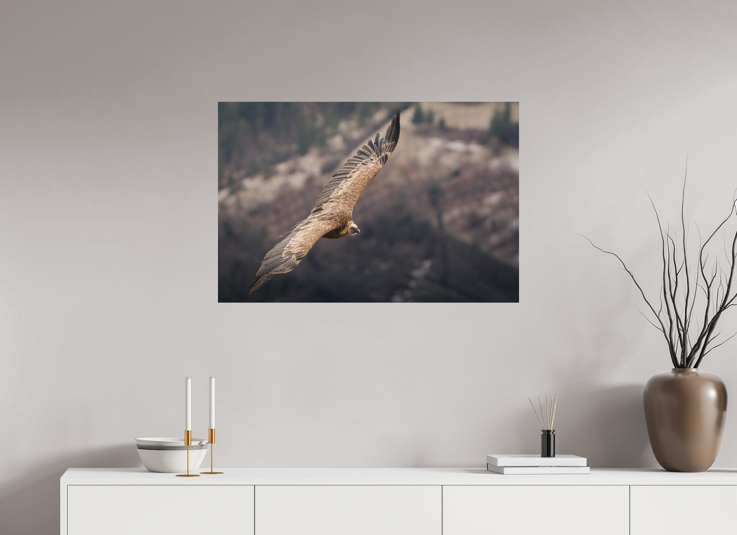 90 x 60 cm, Alu Dibond Gigantisme Royale