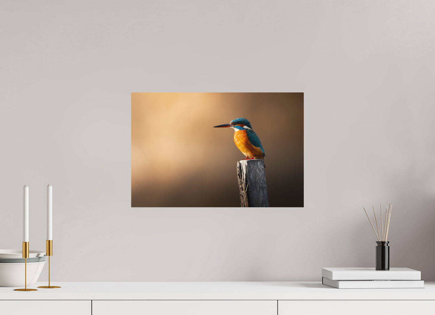 45 x 30 cm, Forex Or et Azur