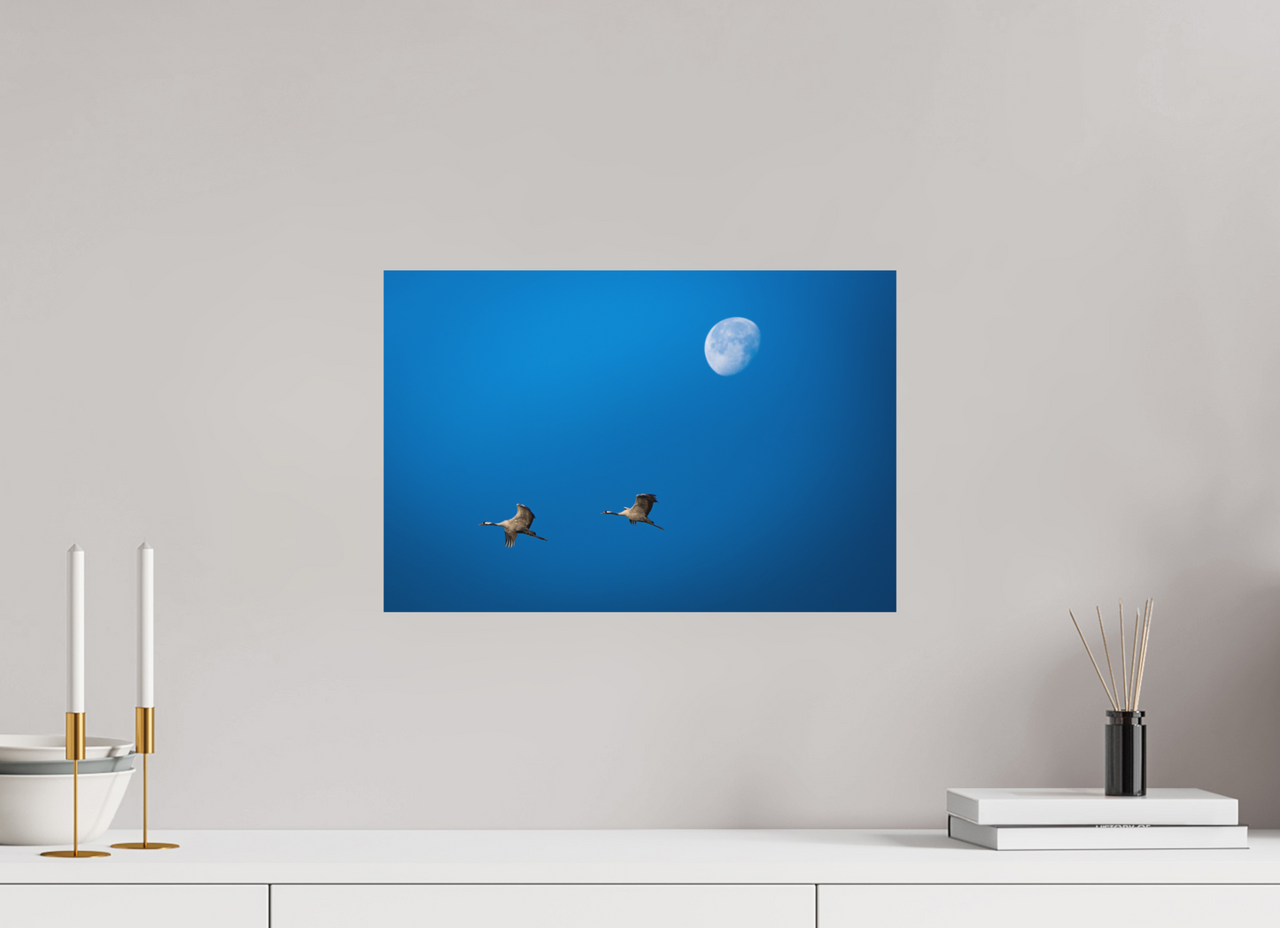 45 x 30 cm, Alu Dibond Tsuki-Watari