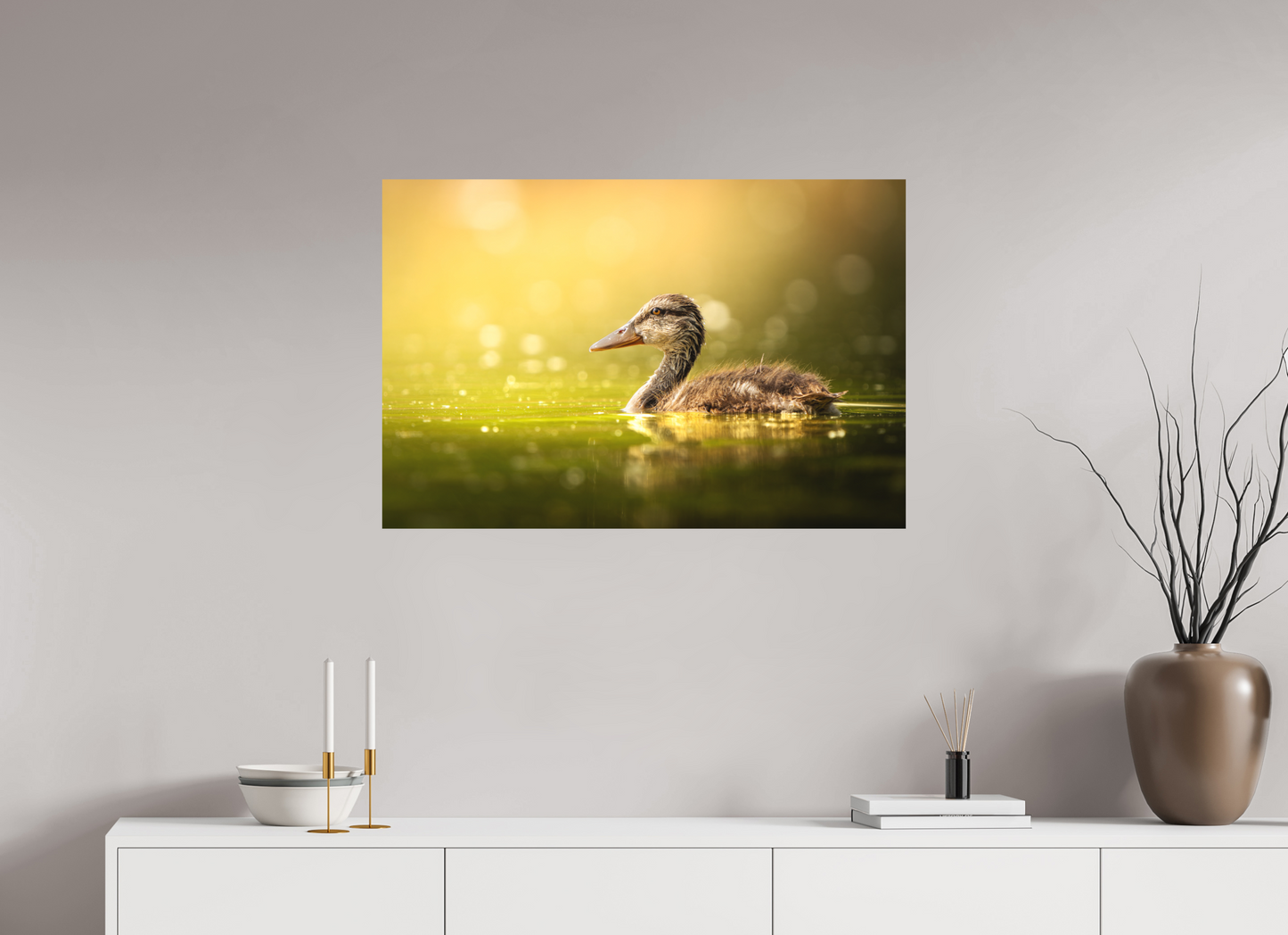 90 x 60 cm, Forex Enfance Dorée