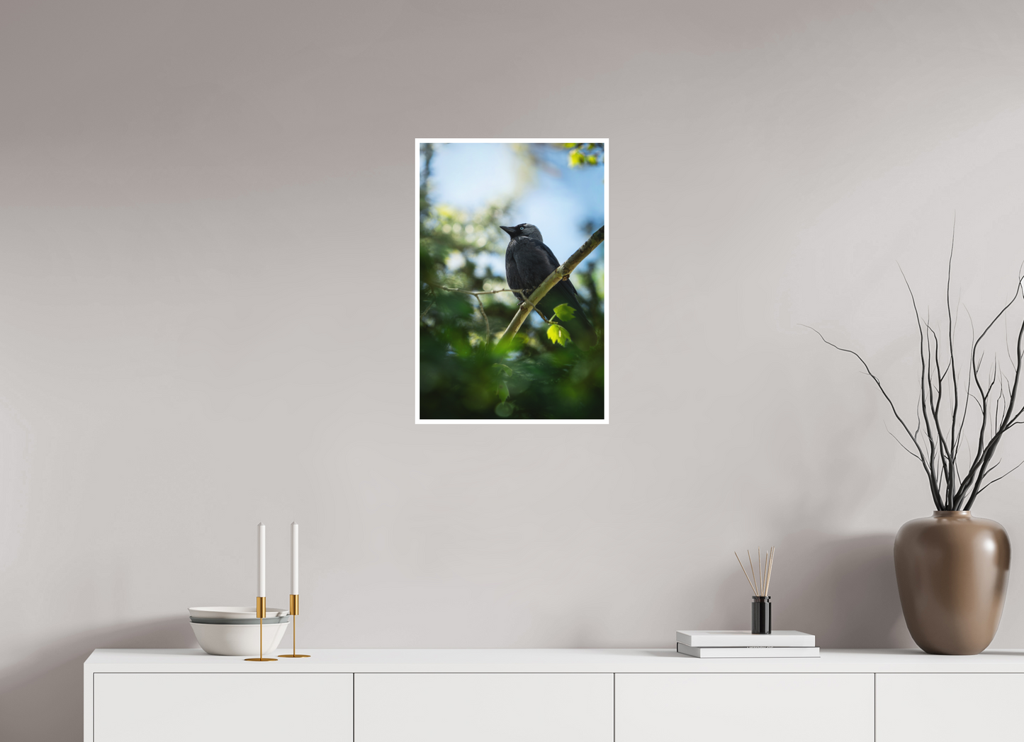 40 x 60 cm, Fine Art Entre deux mondes