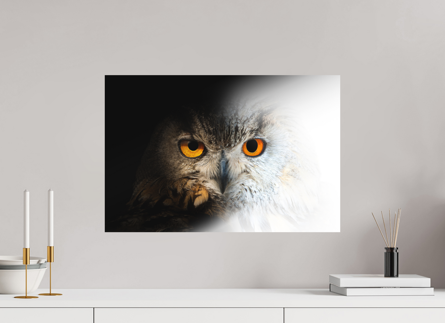 60 x 40 cm, Forex Entre Ténèbres et Lumière