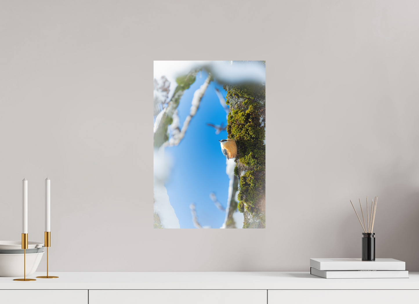 30 x 45 cm, Alu Dibond Grand Hiver