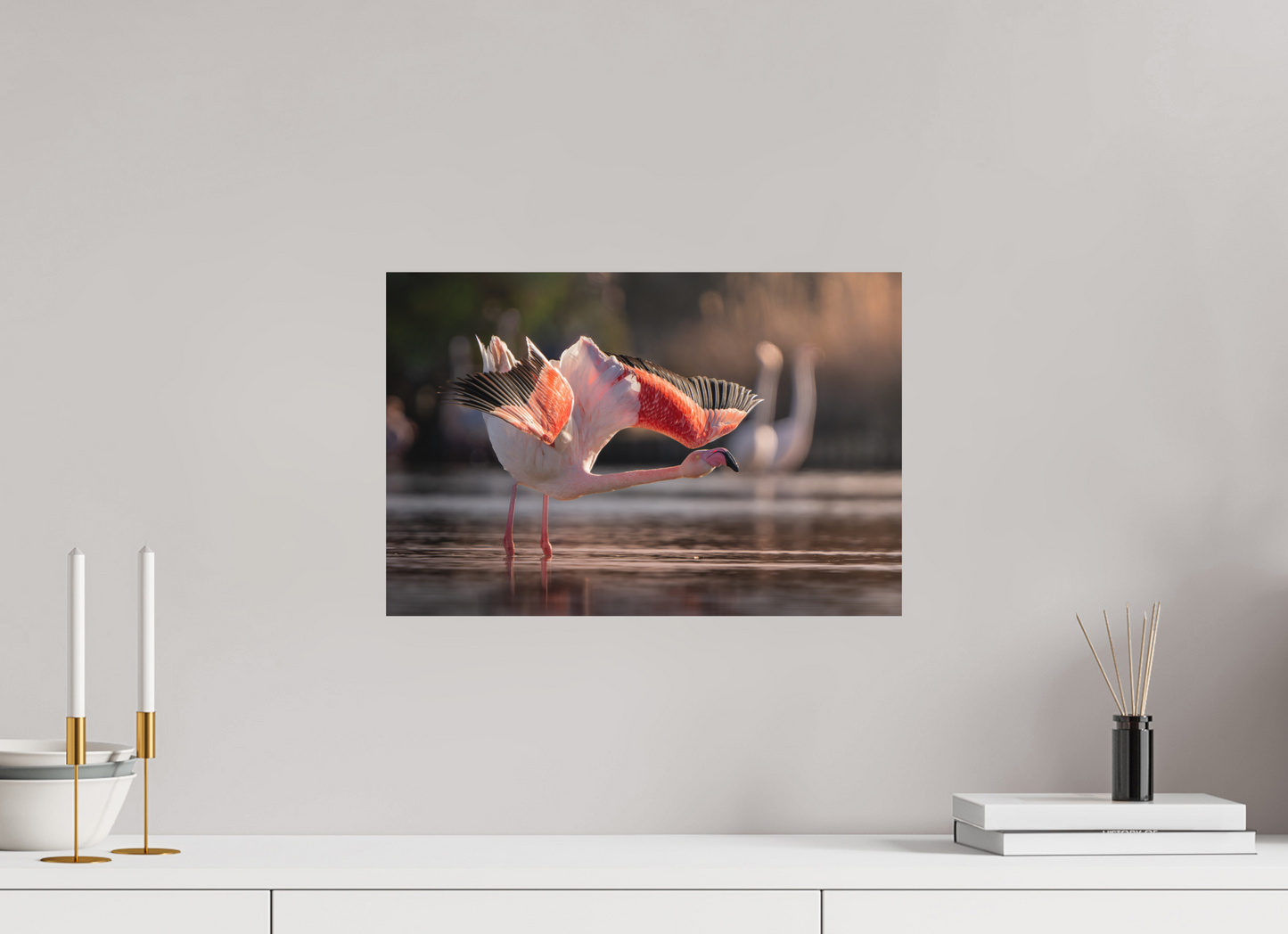 45 x 30 cm, Alu Dibond Instant Camargue