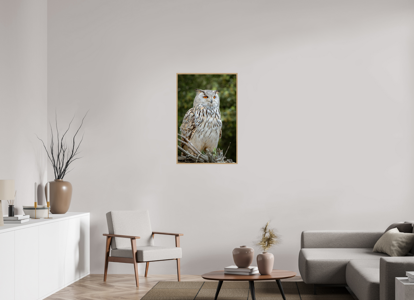 Hibou Grand-duc de Sibérie | belaïa ten’