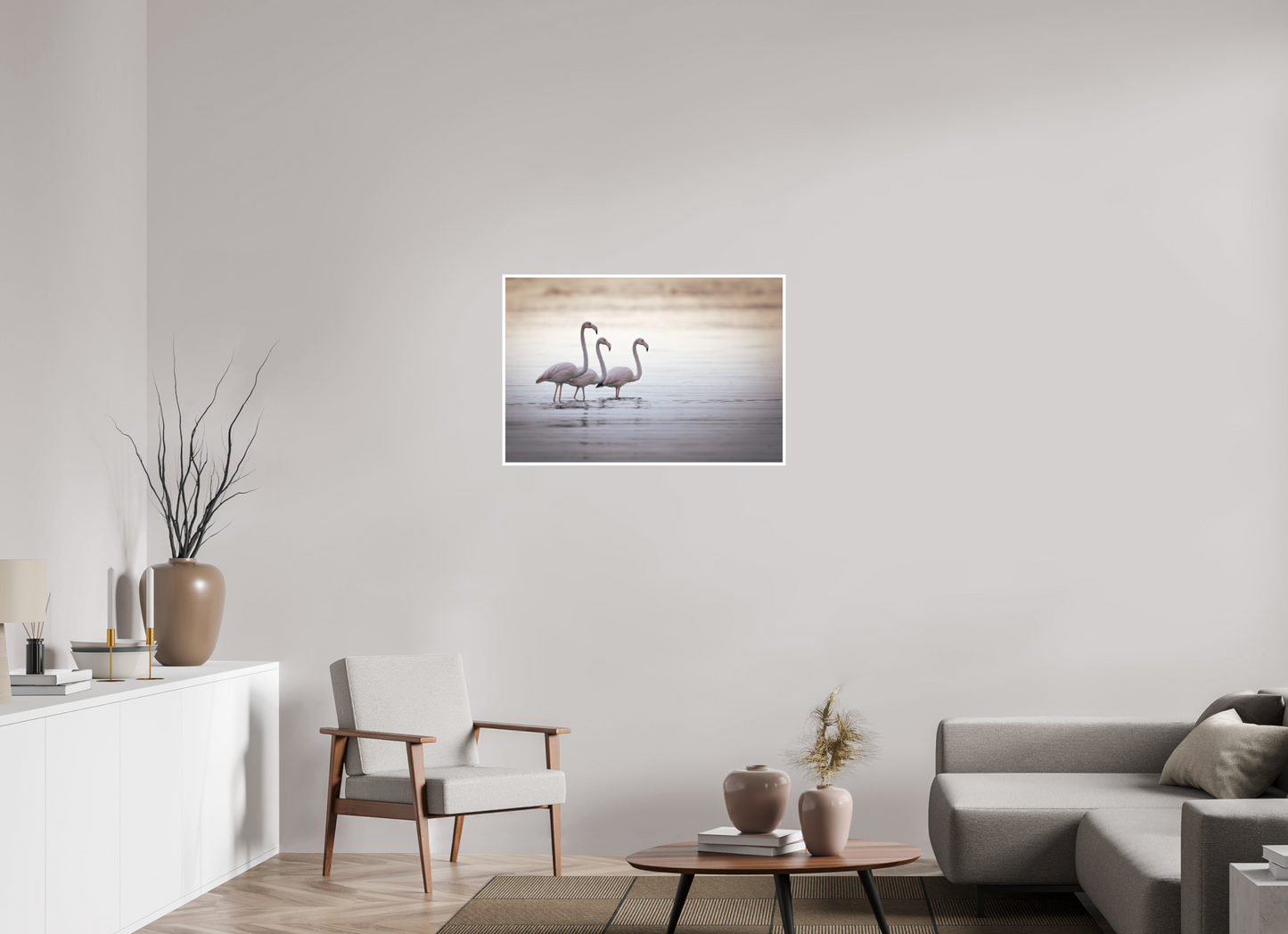 Flamant Rose | le trio juvénile