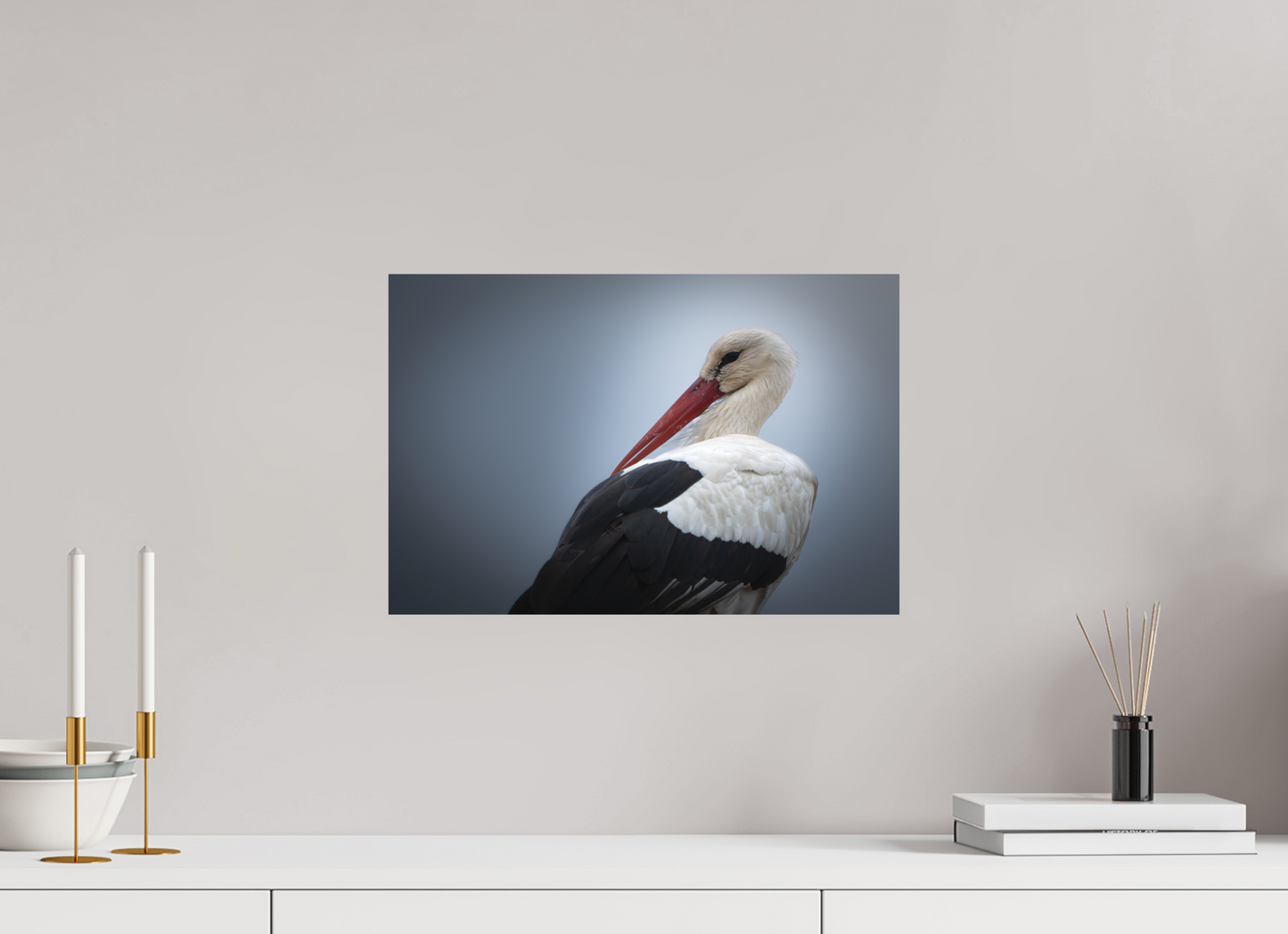 45 x 30 cm, Forex Élégance Boréale