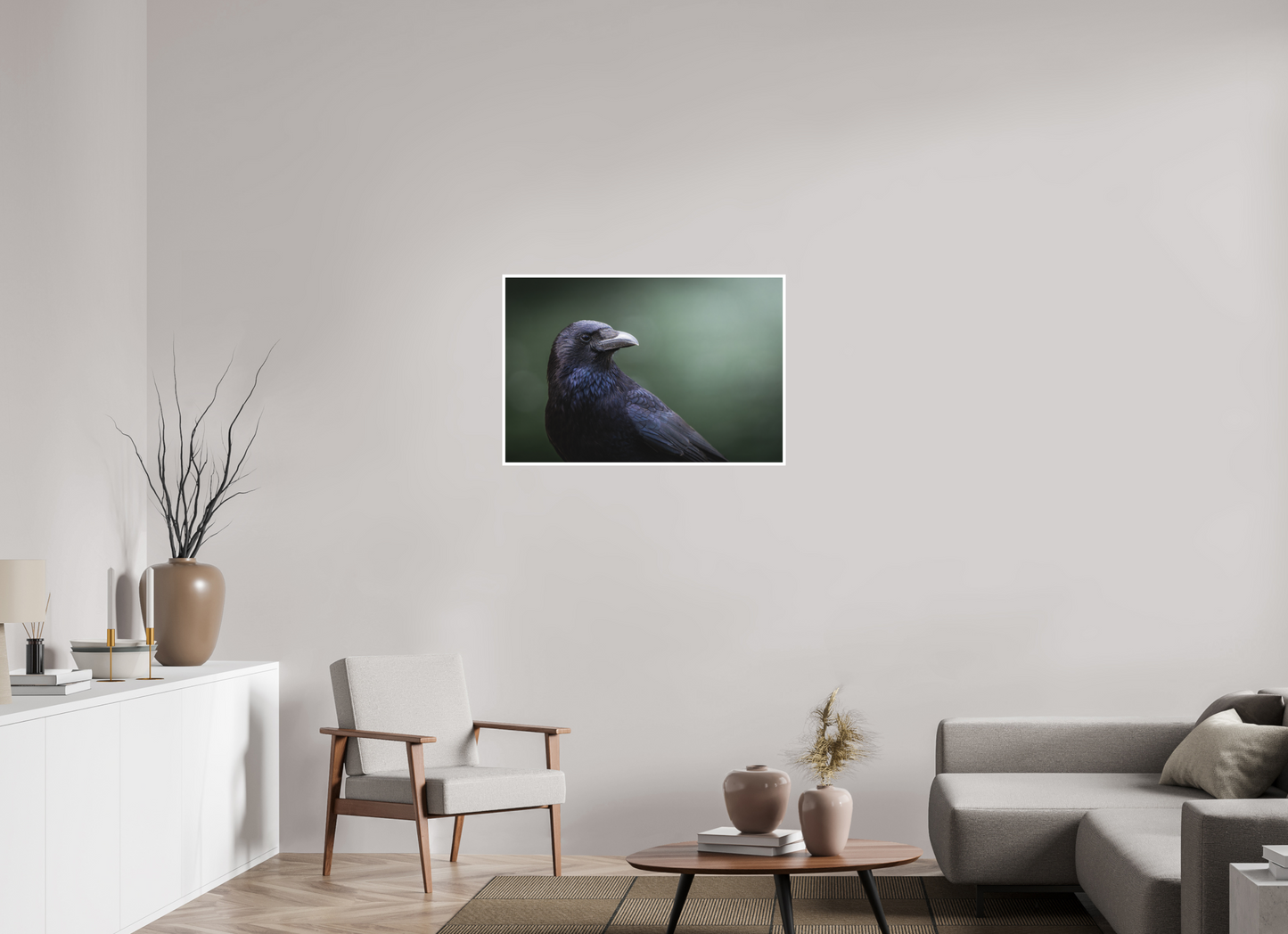 90 x 60 cm, Fine Art Noirceur Froide