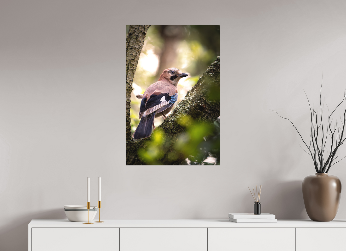 60 x 90 cm, Forex Œil du Chêne