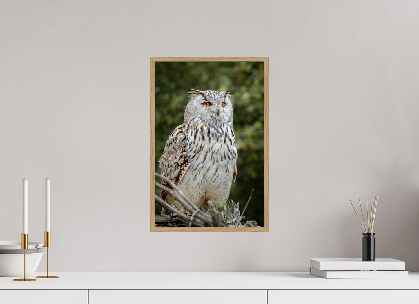 Hibou Grand-duc de Sibérie | belaïa ten’