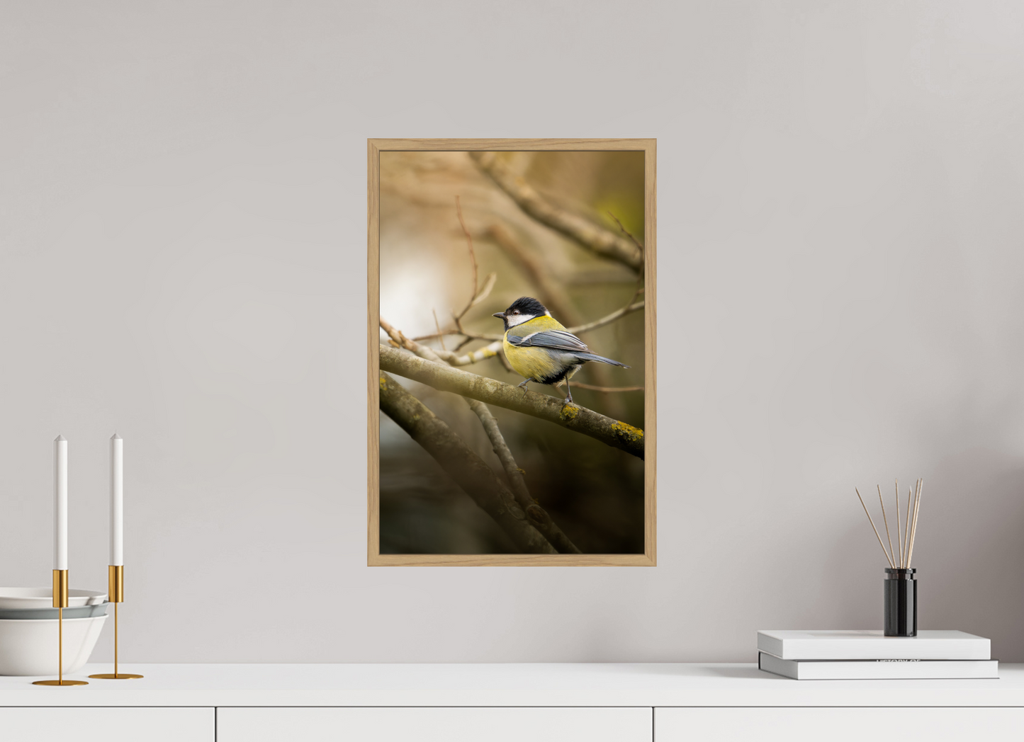 Mésange Charbonnière | le prince de l'automne