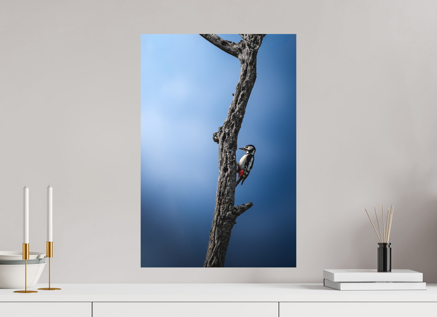 40 x 60 cm, Alu Dibond Vie contre Mort