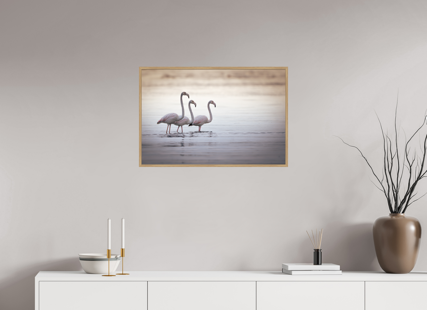 Flamant Rose | le trio juvénile