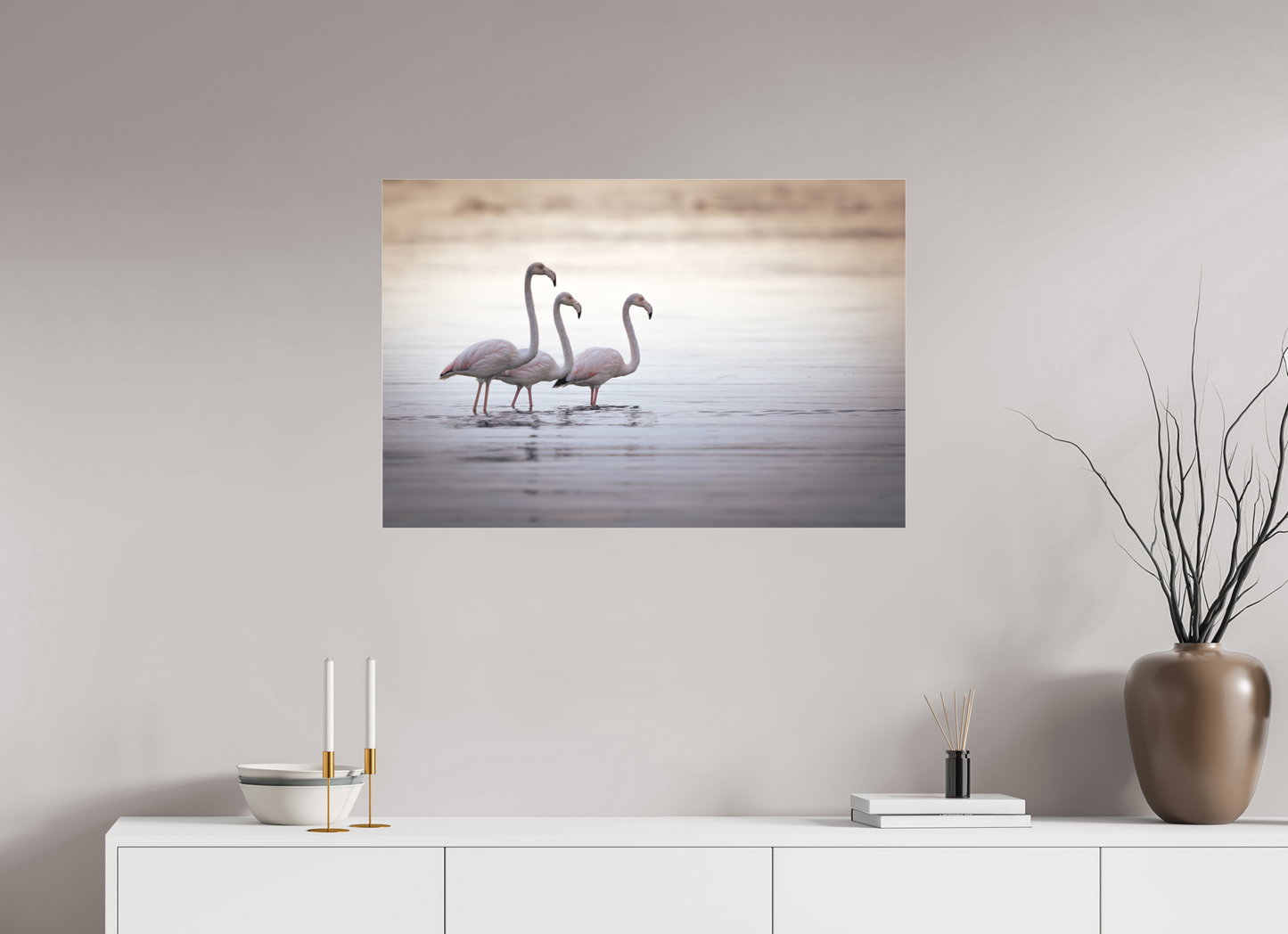 Flamant Rose | le trio juvénile