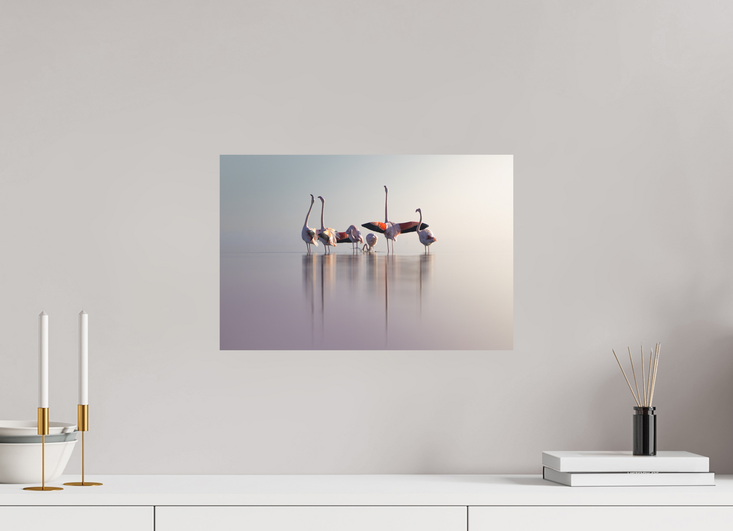 45 x 30 cm, Alu Dibond Brumeux Nuptial