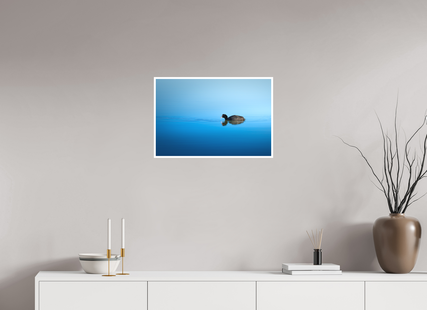 60 x 40 cm, Fine Art Mirroir Liquide